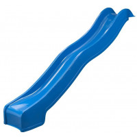 Горка пластиковая Hapro 3 метра синяя